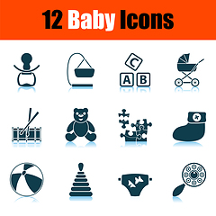 Image showing Baby Icon Set