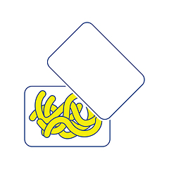 Image showing Icon of worm container