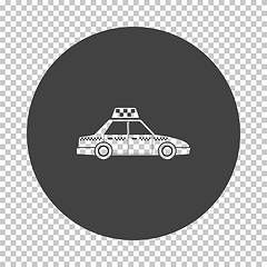 Image showing Taxi car icon