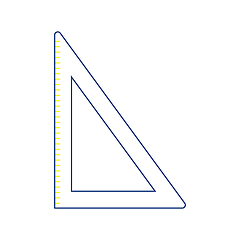 Image showing Icon of Triangle