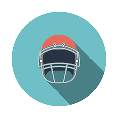 Image showing American football helmet icon