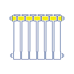 Image showing Icon of Radiator