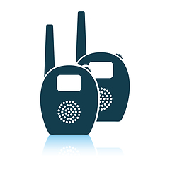 Image showing Baby radio monitor icon