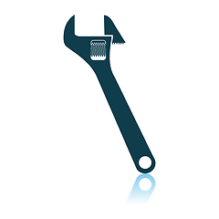 Image showing Adjustable Wrench Icon