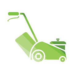 Image showing Lawn mower icon