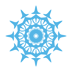 Image showing Snowflake ornate