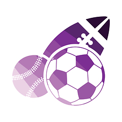 Image showing Sport balls icon