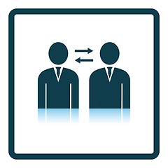 Image showing Corporate Interaction Icon