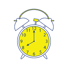 Image showing Icon of Alarm clock