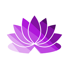 Image showing Lotus Flower Icon