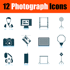 Image showing Photograph Icon Set