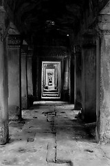 Image showing Angkor temple ruins