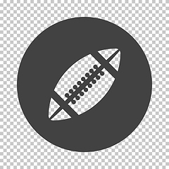 Image showing American football icon