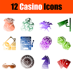 Image showing Casino Icon Set