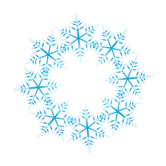 Image showing Snowflake ornate