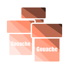 Image showing Gouache Can Icon