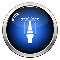 Image showing Scooter icon front view