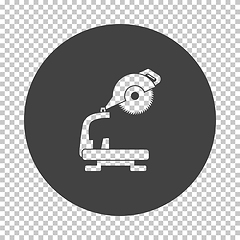 Image showing Circular end saw icon