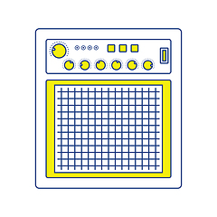 Image showing Audio monitor icon