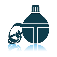 Image showing Touristic Flask Icon