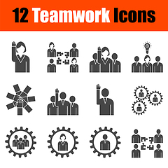 Image showing Teamwork Icon Set