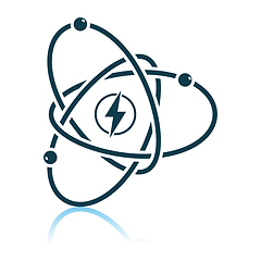 Image showing Atom Energy Icon