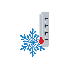 Image showing Winter cold icon