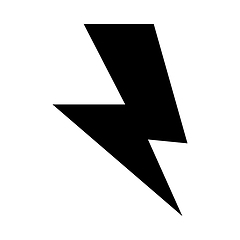 Image showing Reversed Bolt Icon