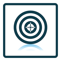 Image showing Target With Dart In Center Icon