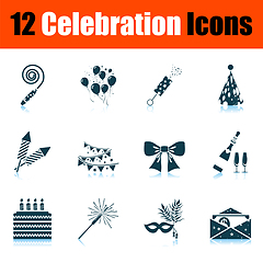 Image showing Celebration Icon Set