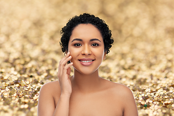 Image showing portrait of young african american woman