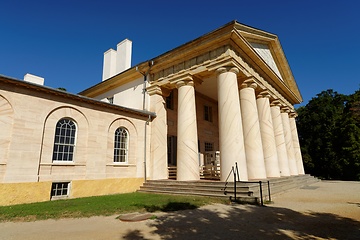 Image showing Robert E. Lee house at the Arlington National Cemetery, Washington DC