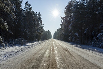 Image showing winter landscape