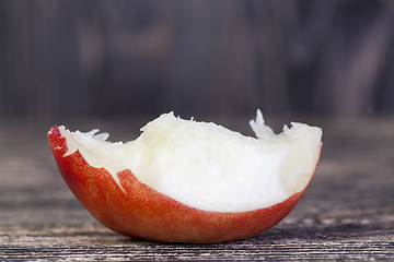 Image showing piece of white peach