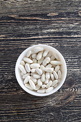 Image showing white bean grains