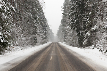 Image showing After snowfall