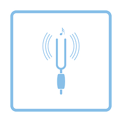 Image showing Tuning fork icon