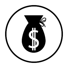 Image showing Money Bag Icon
