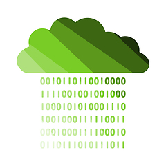 Image showing Cloud Data Stream Icon