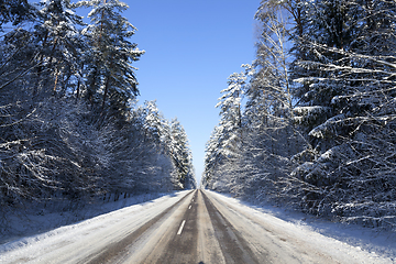 Image showing winter landscape