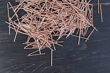 Image showing metal copper nails
