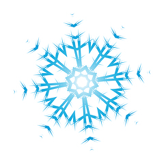Image showing Snowflake ornate