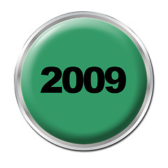 Image showing Button To Start the New Year