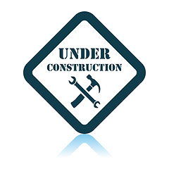 Image showing Icon Of Under Construction