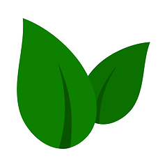 Image showing Spa Leaves Icon
