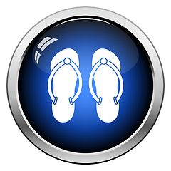 Image showing Spa Slippers Icon