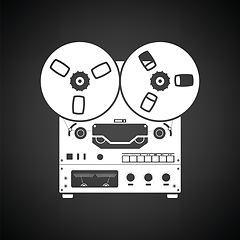 Image showing Reel tape recorder icon