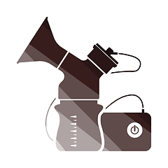 Image showing Electric Breast Pump Icon