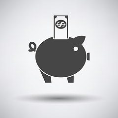 Image showing Piggy Bank Icon