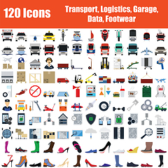 Image showing Set of 120 Icons